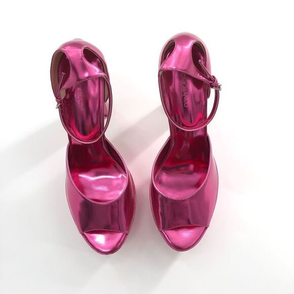 ‎Tony Bianco Jayze Heel in Lipstick Glimmer - Picture 3 of 14